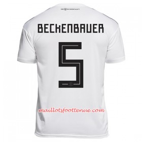 Maillot/Tenue Allemagne Beckenbauer 5 Domicile Coupe du monde 2018
